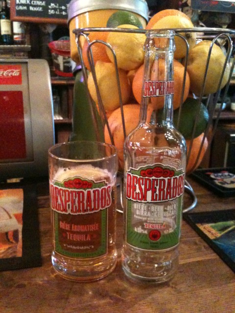 Desperados beer in Avignon